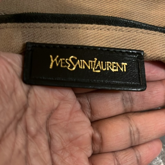 YSL Leather & Canvas Muse Two Handbag - Picture 4 of 12